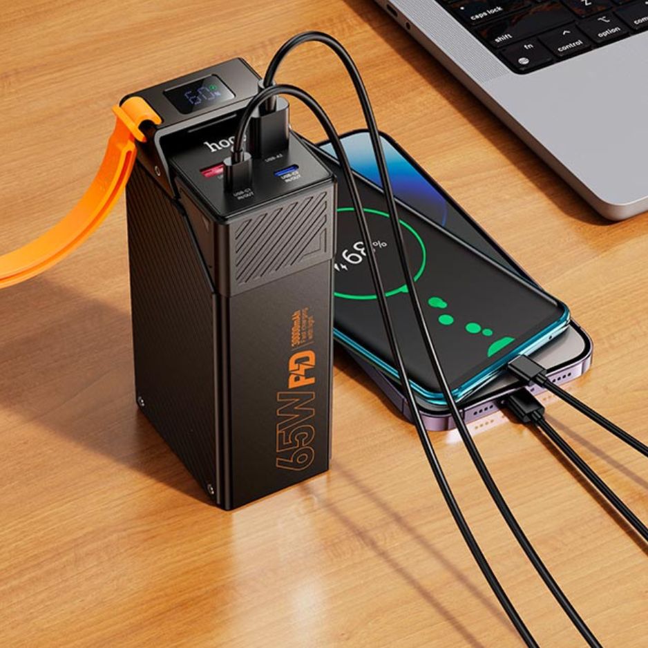 Потужність PD 60W для ноутбуків та колосальна ємність 30000 mAh